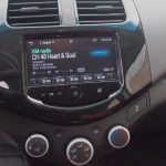 Chevy Spark 2 LT - G Style Magazine - REview - Auto - Car - Interior - RAdio - Screen