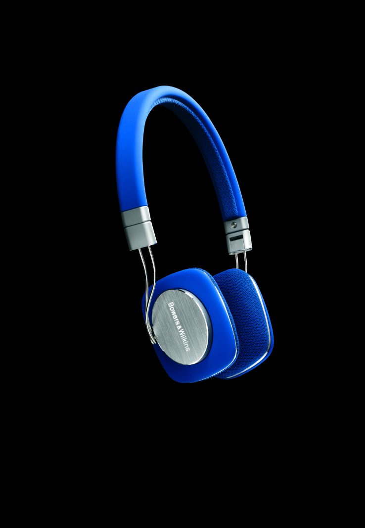 Headphones - Bowers Wilkins P3 Blue on_black - G Style Magazine