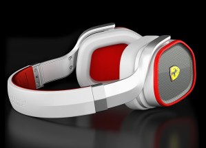 Ferrari Scuderia R300 Noise Canceling Headphones By Logic 3 Side - G Style Magazine