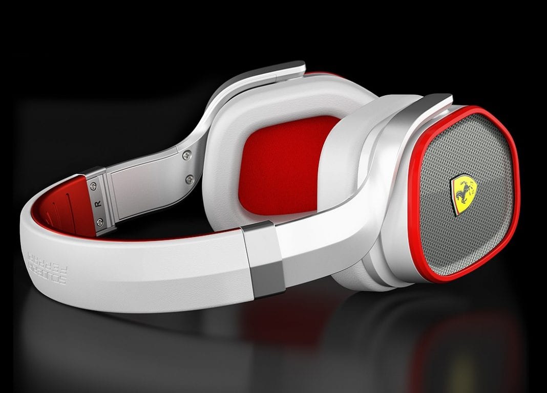 Ferrari Scuderia R300 Noise Canceling Headphones By Logic 3 Noise Canceling 1 - G Style Magazine