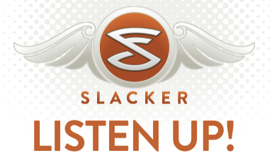 Slacker Music Service Listen up copy
