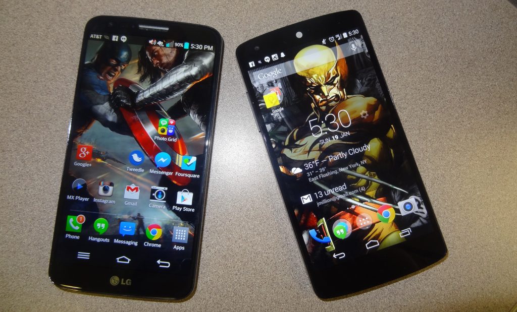 LG G2 Vs. Google Nexus 5 (2)