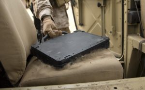 Latitude 14 Rugged Extreme Notebook in Military Environment