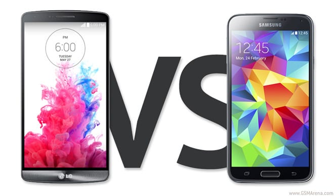 Samsung Galaxy S5 vs LG G3: Battle of the Beasts