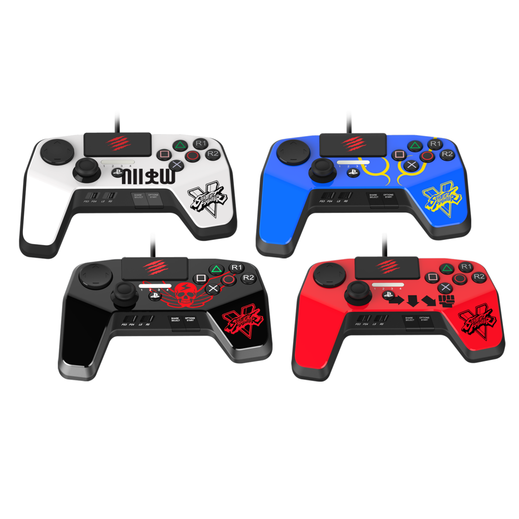 Street Fighter V Mad Catz Controllers (4)