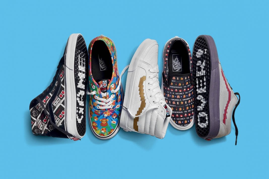 Trappenhuis onderpand instinct Show Off Your Inner Nerd with the Nintendo Themed VANS Collection – G Style  Magazine