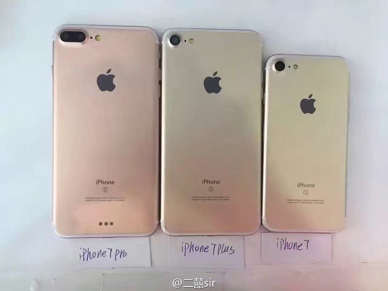 Leaked iPhone 7 images