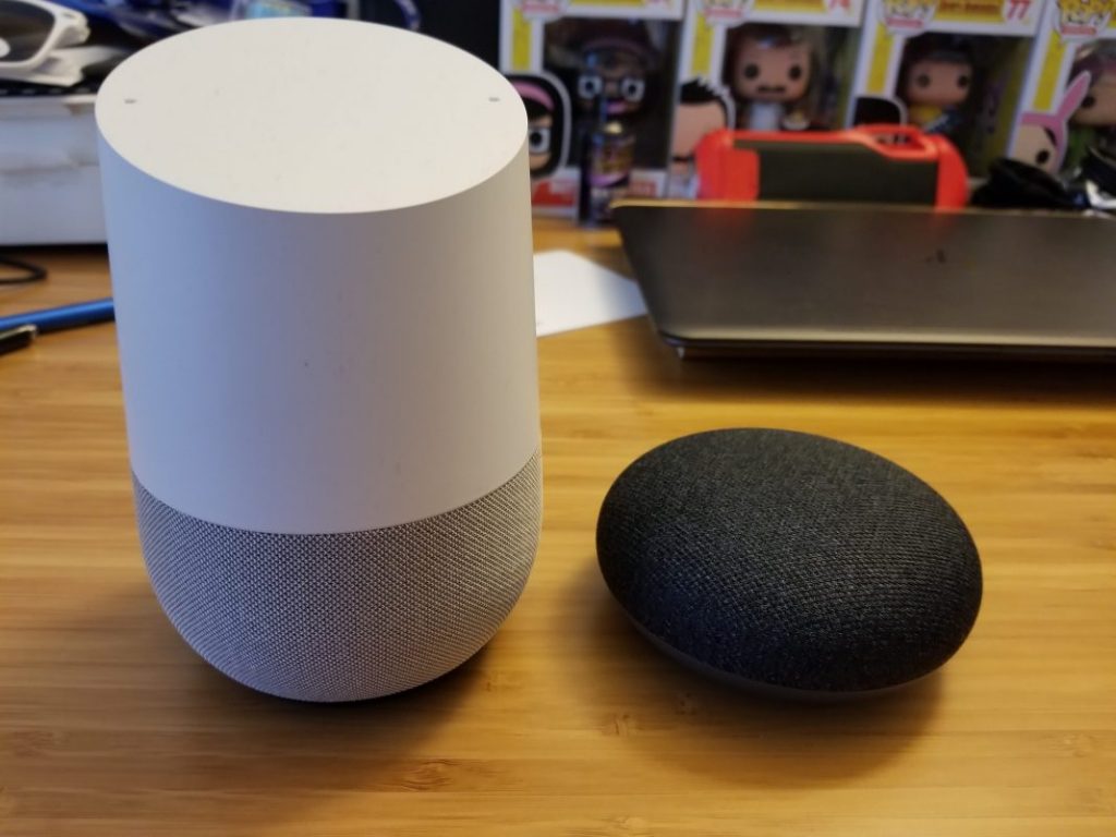 Google Home vs Google Home Mini 