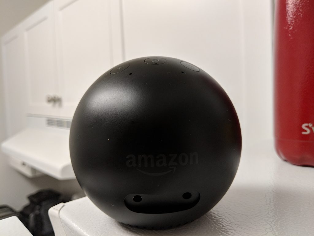 Amazon Echo Spot Buttons
